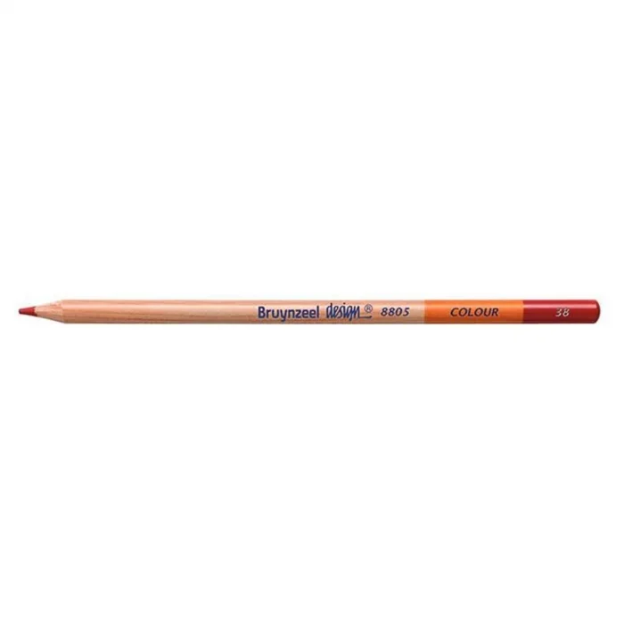 Bruynzeel Design Colour Pencils Kuru Boya Kalemi 38 Carmine
