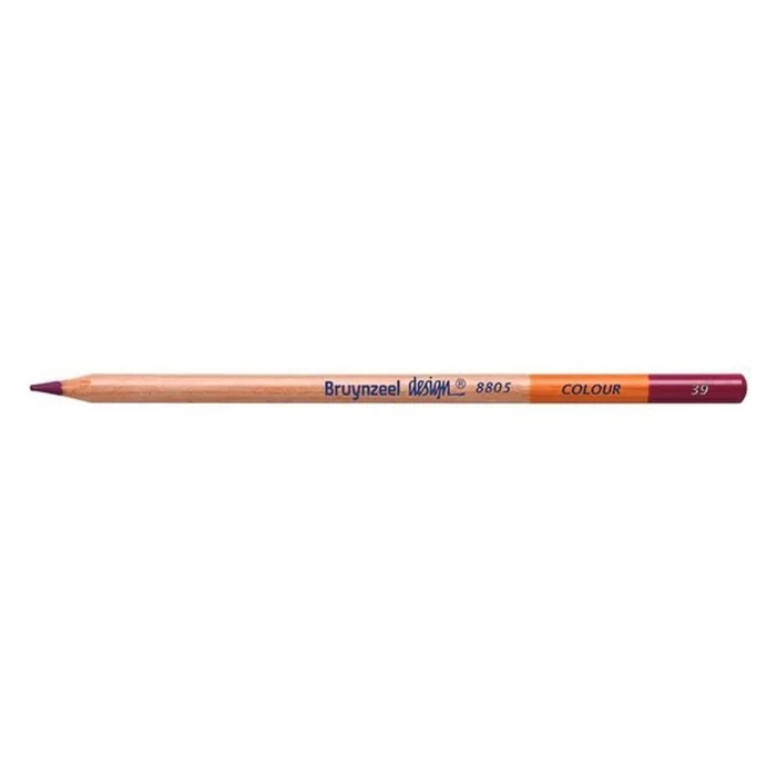 Bruynzeel Design Colour Pencils Kuru Boya Kalemi 39 Magenta