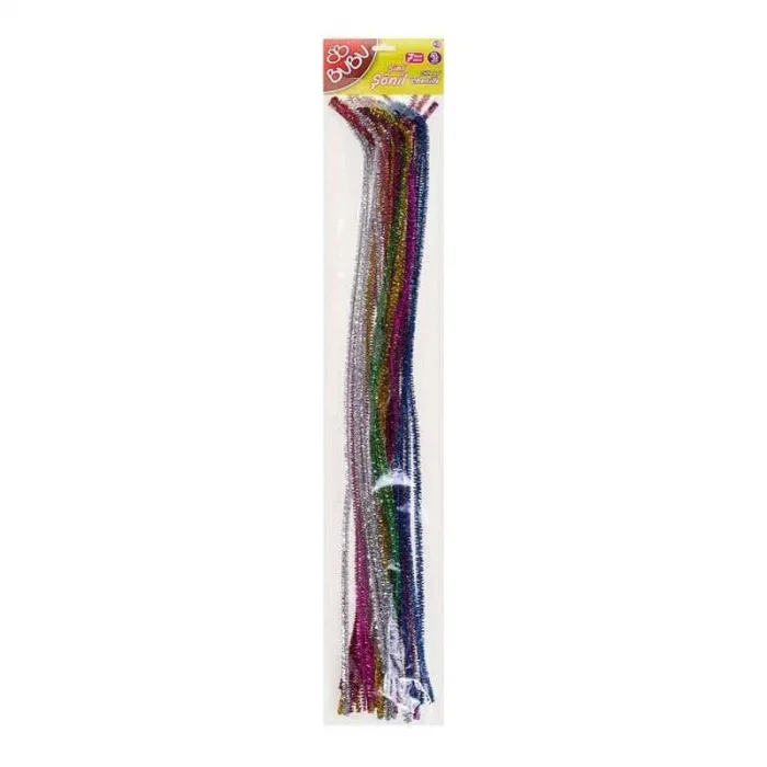 Bu-Bu Şönil Simli 50Cm 20li (Bu-Bu-SON004)