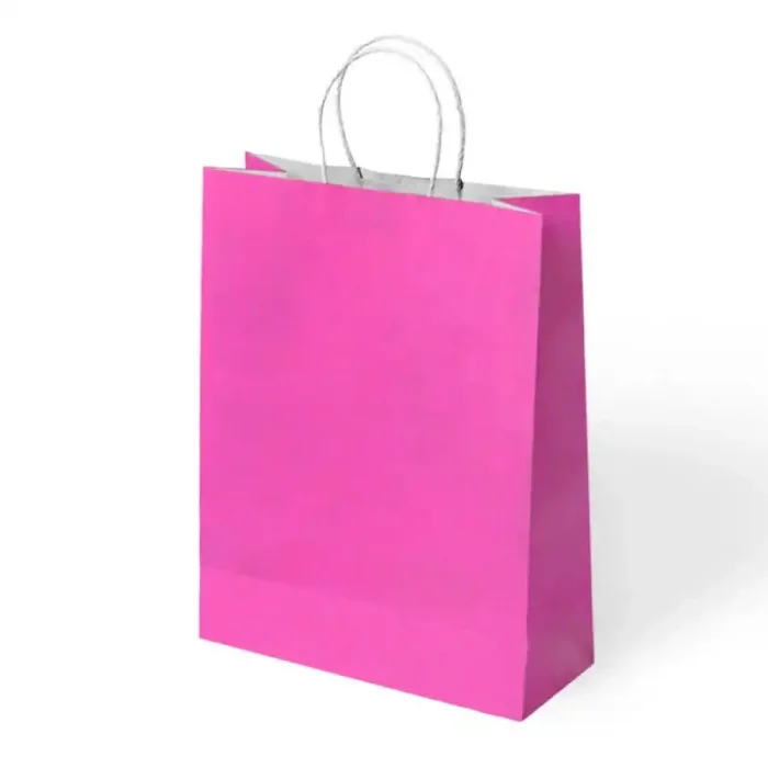 Büküm Saplı Kraft Çanta 31x41 cm 5li