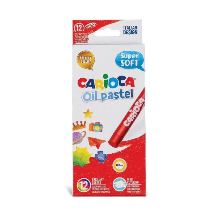 Carioca Yağlı Pastel Boya 12 Renk