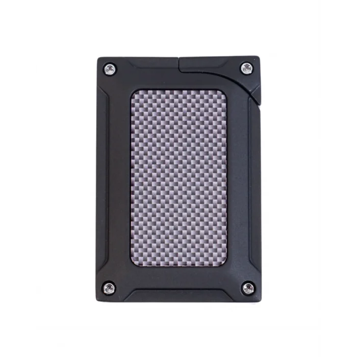 Caseti Gunmetal Karbon Desenli Tek Torch CA-445B(4) - Parmida