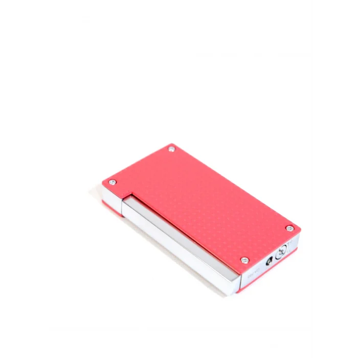 Caseti Kırmızı 3D Tasarımlı Perde Alev Tek Torch CA-555(17) - Parmida