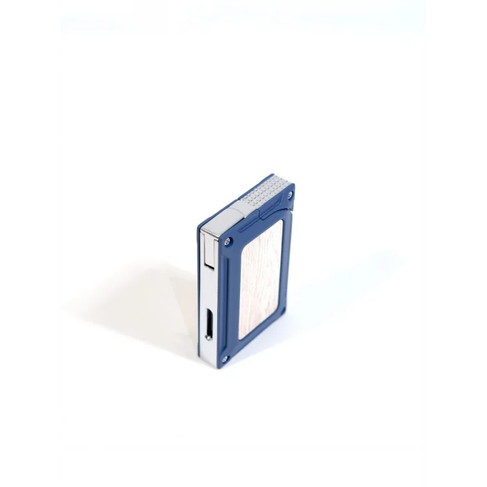Caseti Mavi Ahşap Desenli Tek Torch CA-445B(2) - Parmida