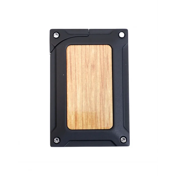 Caseti Siyah Ahşap Desenli Tek Torch CA-445B(1) - Parmida