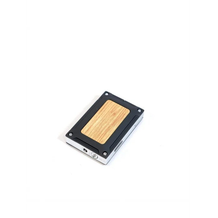 Caseti Siyah Ahşap Desenli Tek Torch CA-445B(1) - Parmida