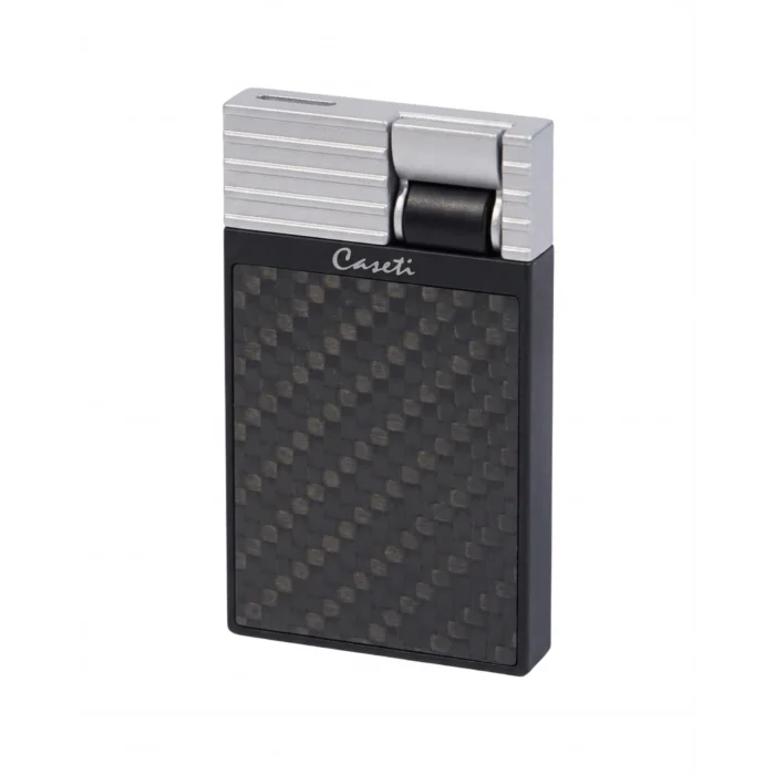 Caseti Siyah Karbon Slim Perde Alev Tek Torch CA578B(1) - Parmida