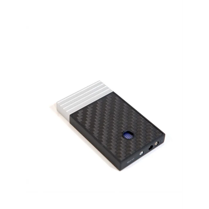 Caseti Siyah Karbon Slim Perde Alev Tek Torch CA578B(1) - Parmida
