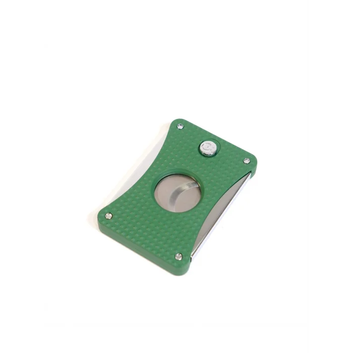 Caseti Yeşil 3D Tasarımlı Giyotin Puro Makası S Cut CA576(15) - Parmida