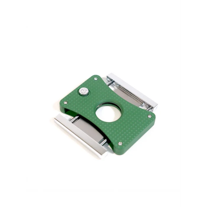 Caseti Yeşil 3D Tasarımlı Giyotin Puro Makası S Cut CA576(15) - Parmida
