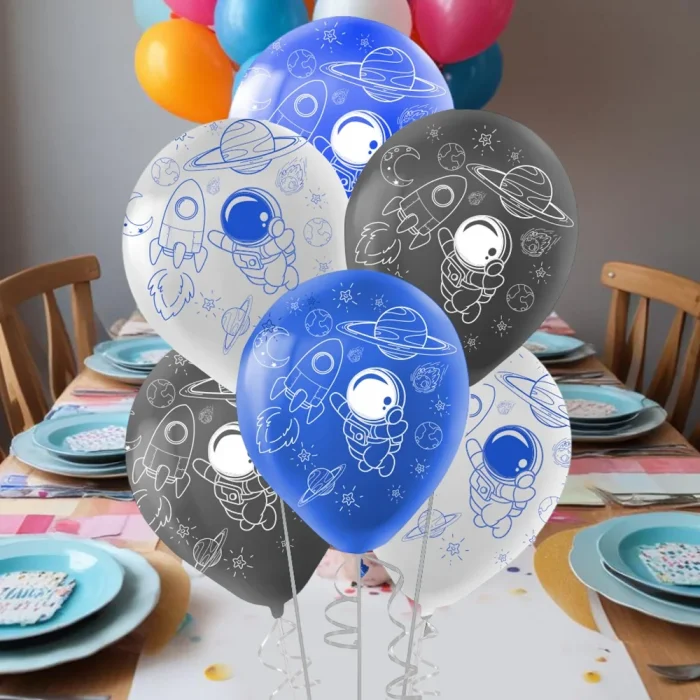 Çepeçevre Baskılı Rocket Space Balon 12