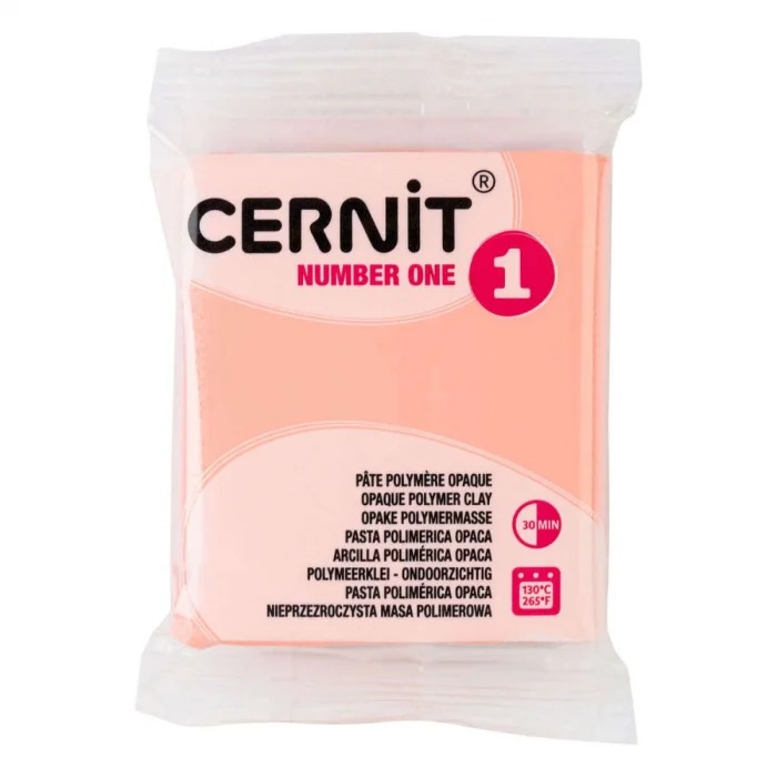 Cernit Number One Polimer Kil 761 Orange Margose