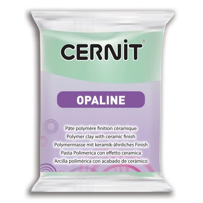 Cernit Opaline Polimer Kil 640 MINT GREEN