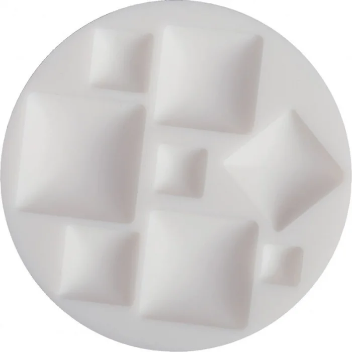 Cernit Silicone Mould Silikon Polimer Kil Kalıbı SQUARE CABOCHONS