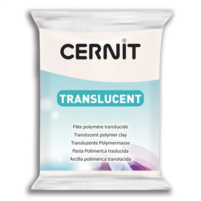 Cernit Translucent (Transparan) Polimer Kil 005 White