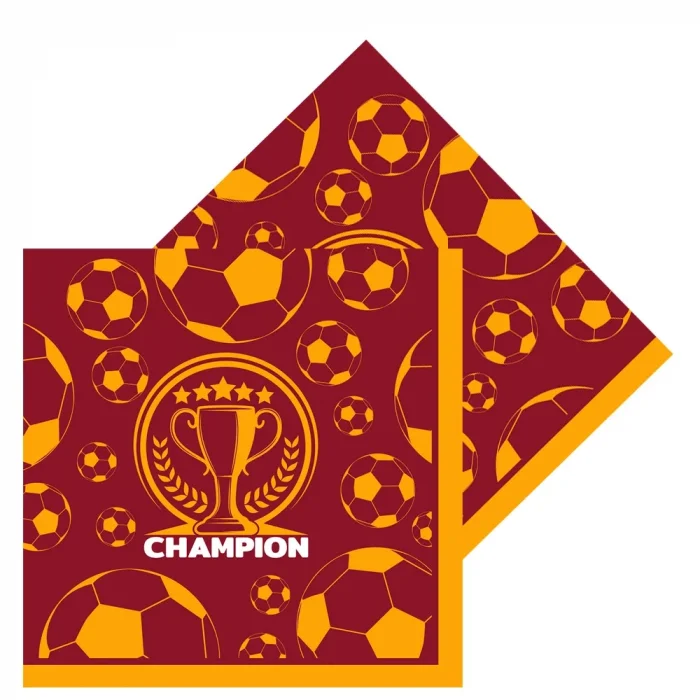 Champion Sarı Kırmızı Peçete