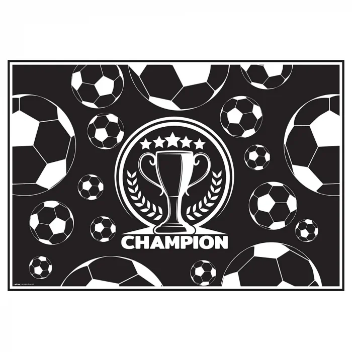 Champion Siyah Beyaz Boyama Aktiviteli Parti Sunumu