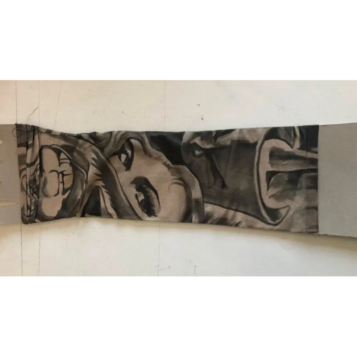 Çift Kol Giyilebilir Dövme Göz Desenler Tattoo Sleeve