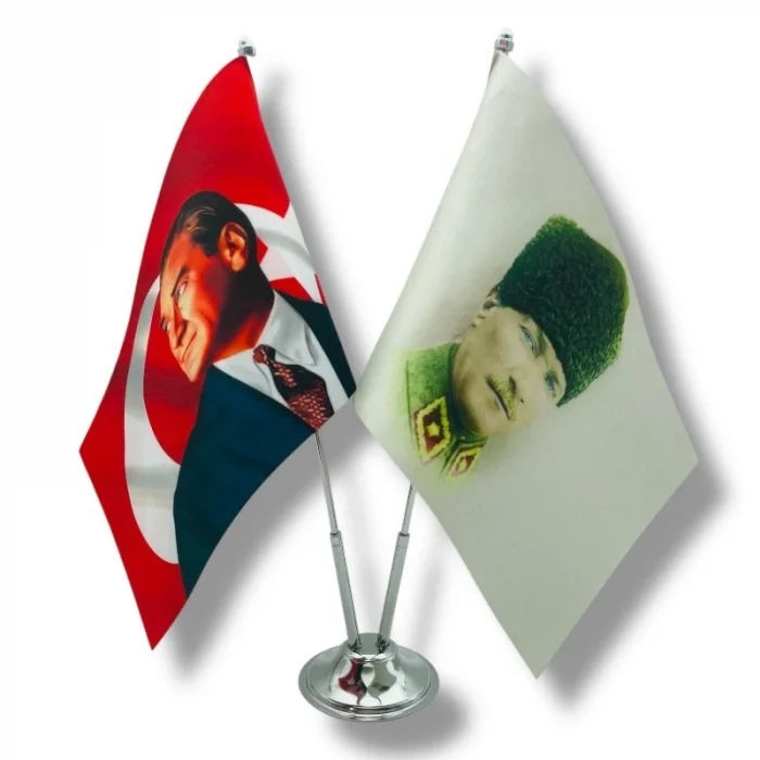 Çiftli Atatürk Masa Bayrakları