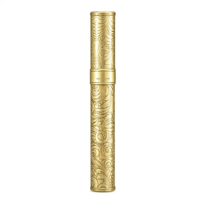 Cigarloong Damascus Metal Puro Kılıfı Tekli Gold 56 Ring