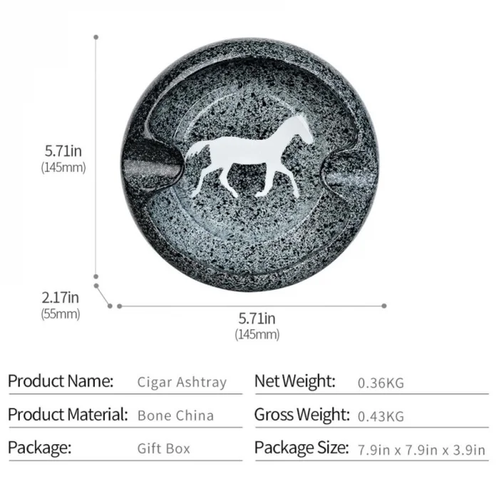Cigarloong Ghost Horse Seramik Puro Küllüğü 3lü