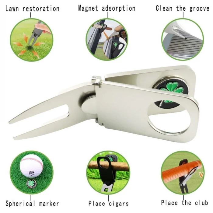 Cigarloong Golf Aluminyum Puro Standı Sehpası Krom