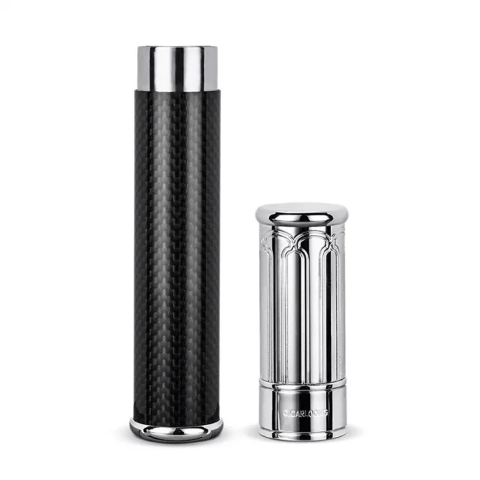 Cigarloong Karbon Metal Puro Kılıfı Tekli Siyah 60 Ring