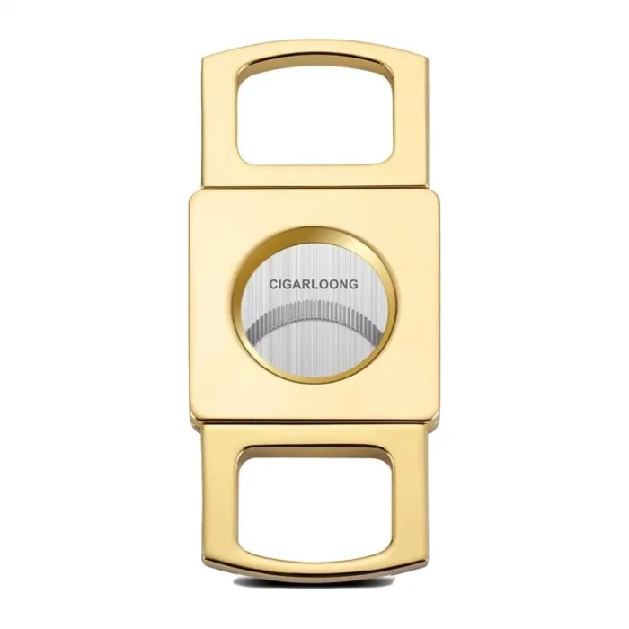 Cigarloong Kare Model Metal Puro Kesici Gold 60 Ring