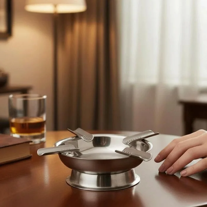 Cigarloong Metal Gastro Puro Küllüğü Krom 4lü