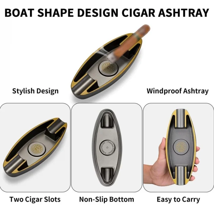 Cigarloong Oval Puro Küllüğü Grey 2li