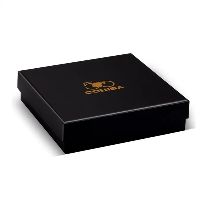 Cohiba 50.Yıl Üçgen Lüks Seramik Puro Küllüğü Sarı 3lü