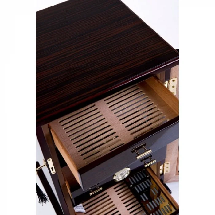 Cohiba 7 Çekmeceli Humidor Puro Saklama Kutusu PHUM0185 - Parmida