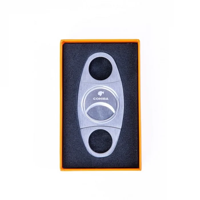 Cohiba 80 Ring Giyotin Çelik Puro Makası Kesici CPM071 - Parmida