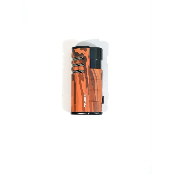 Cohiba Ahşap Üç Torch Puro Çakmak CCM0825 - Parmida