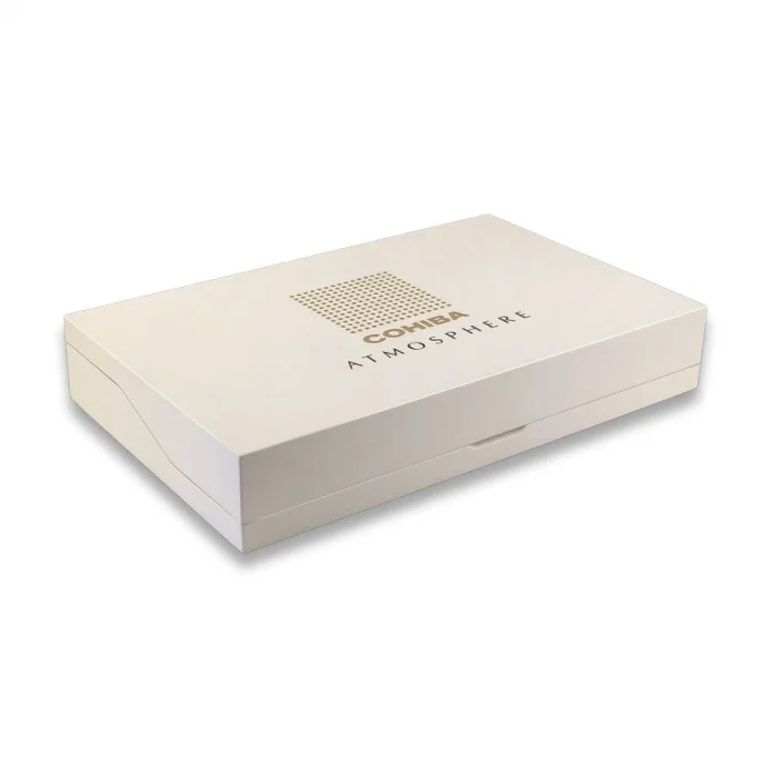 Cohiba Atmosphere Mat Beyaz Humidor Puro Kutusu 25s