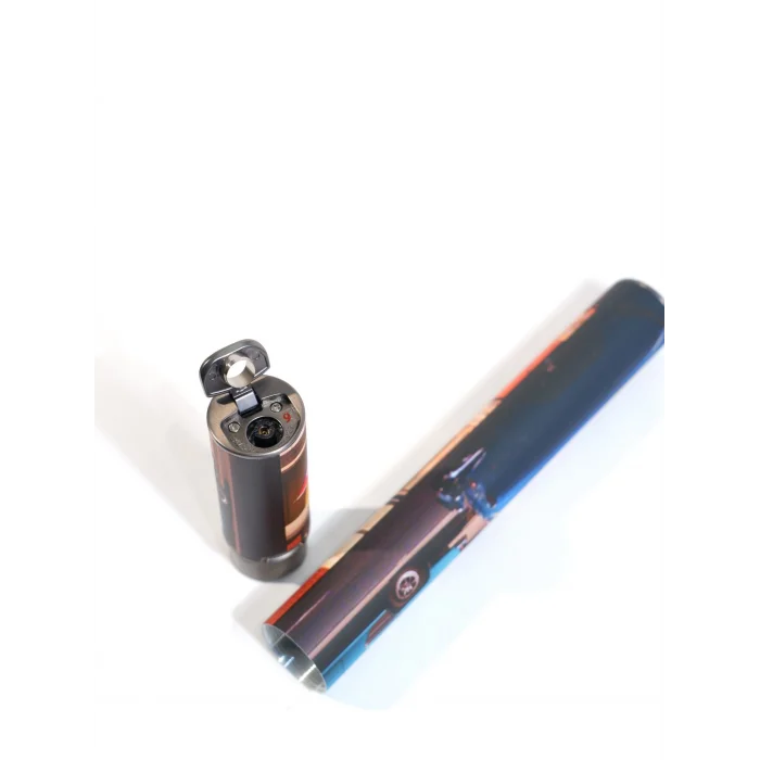 Cohiba Çakmak ve Puro Tüpü Küba Sokakları CCM0794 - Parmida