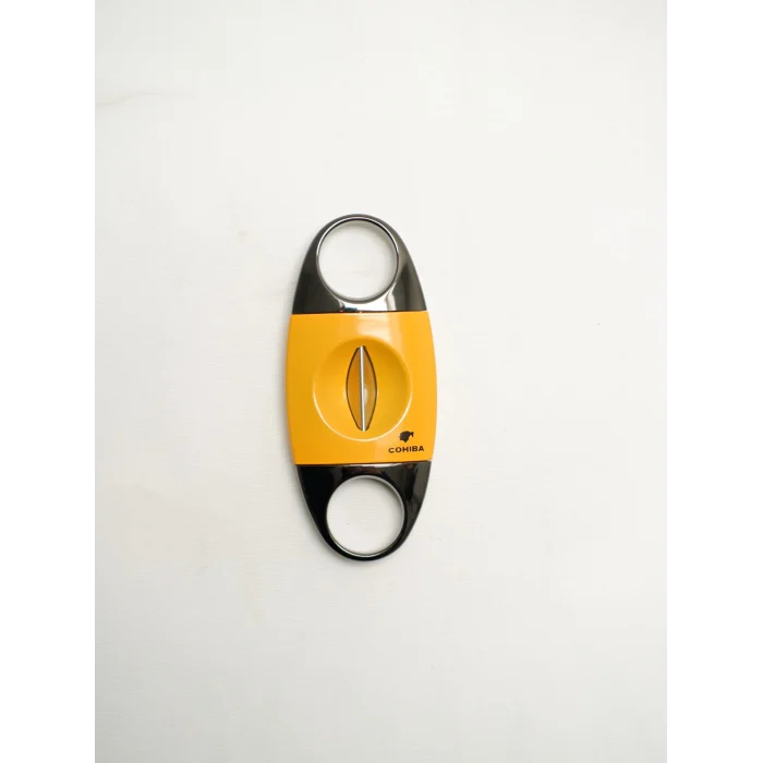 Cohiba Giyotin Çelik V-Cut Puro Makası Kesici CPM062 - Parmida