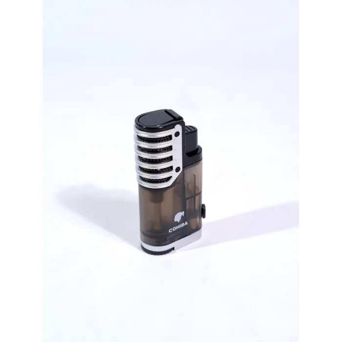 Cohiba Gümüş 3 Torch Delicili Jet Alev Puro Çakmak CCM0504 - Parmida