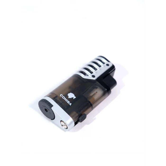 Cohiba Gümüş 3 Torch Delicili Jet Alev Puro Çakmak CCM0504 - Parmida