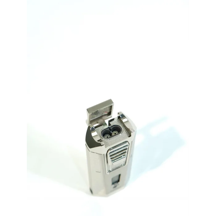 Cohiba Gümüş Çift Torch Puro Çakmak CCM0899 - Parmida