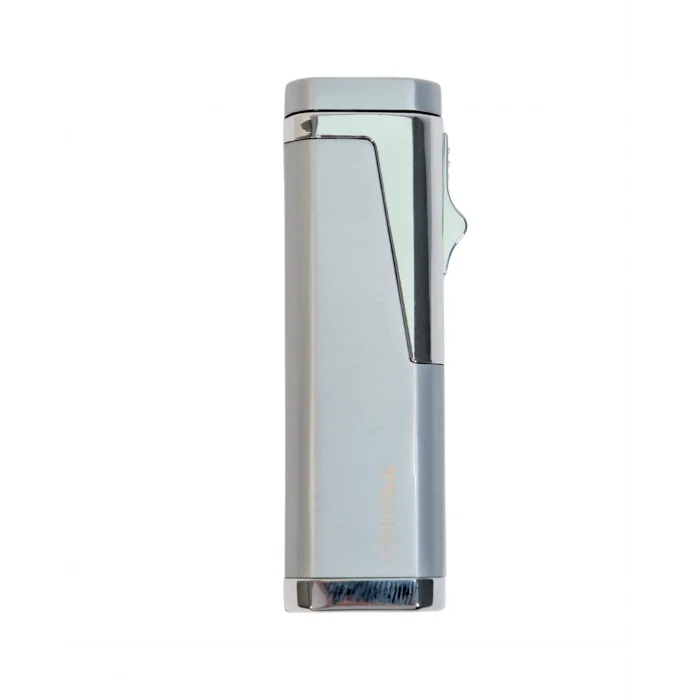 Cohiba Gümüş Delicili 3 Torch Çakmak CCM0888 - Parmida