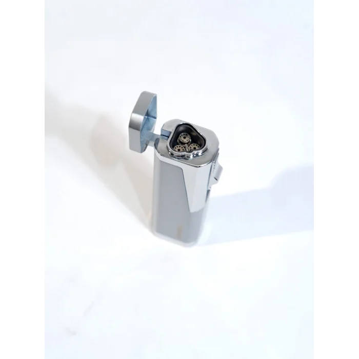 Cohiba Gümüş Delicili 3 Torch Çakmak CCM0888 - Parmida