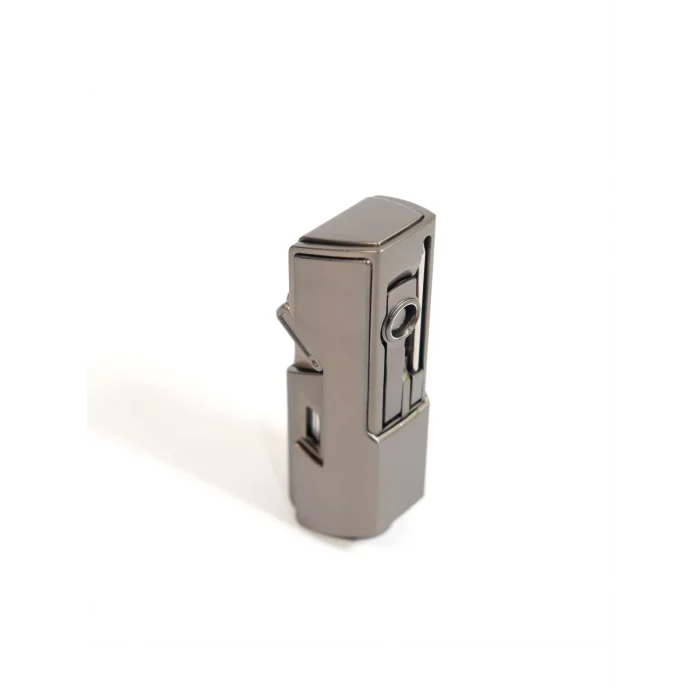 Cohiba Gunmetal İğneli Tek Torch Puro Çakmak CCM0850 - Parmida