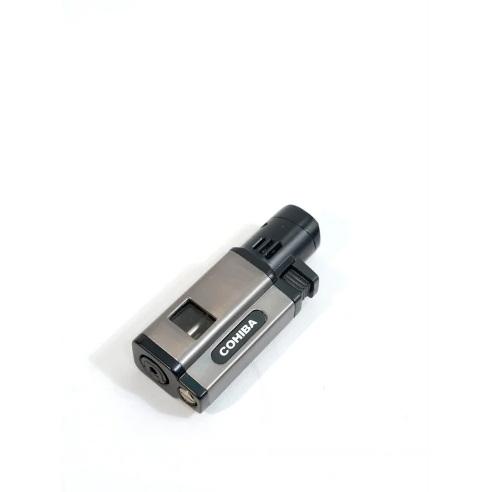 Cohiba Gunmetal Üç Torch Delicili Puro Çakmak CCM0812 - Parmida
