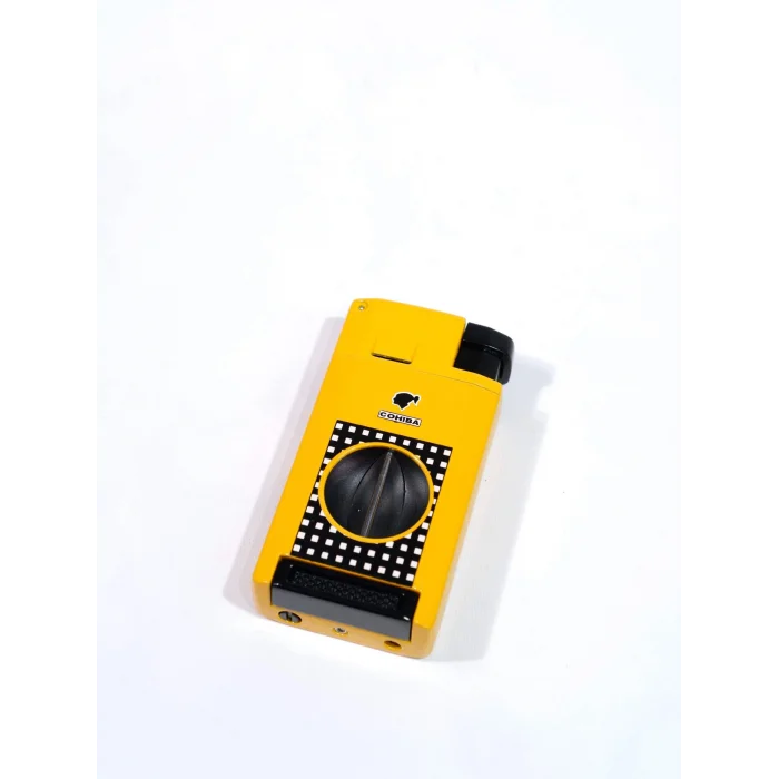 Cohiba Makaslı Puro Çakmak Sarı Renk CCM0765 - Parmida
