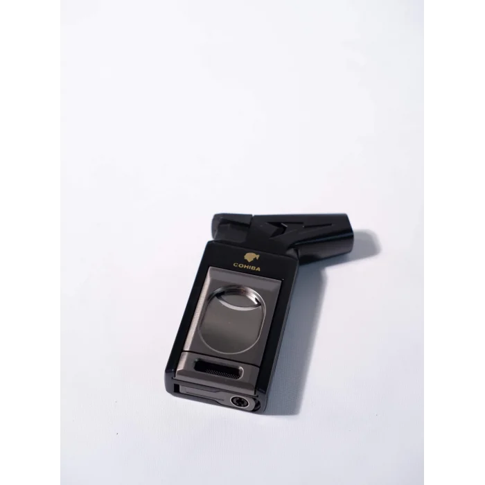 Cohiba Makaslı ve Delicili Puro Çakmağı Siyah CCM0656 - Parmida