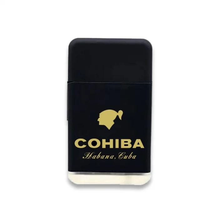 Cohiba Plastik Jet Alev Puro Çakmağı Siyah