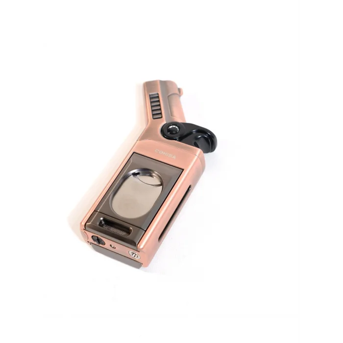 Cohiba Rose Gold 3 Fonksiyonlu Tek Torch Puro Çakmak CCM0805 - Parmida
