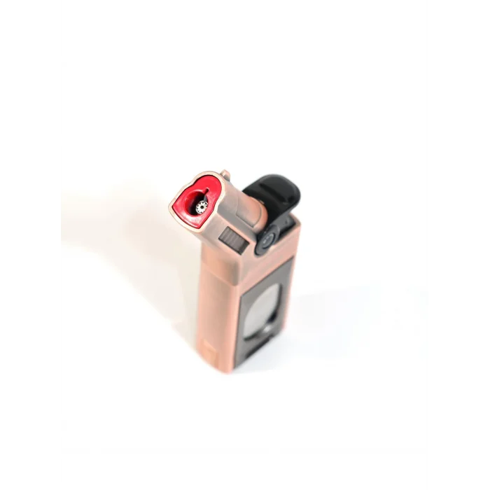 Cohiba Rose Gold 3 Fonksiyonlu Tek Torch Puro Çakmak CCM0805 - Parmida