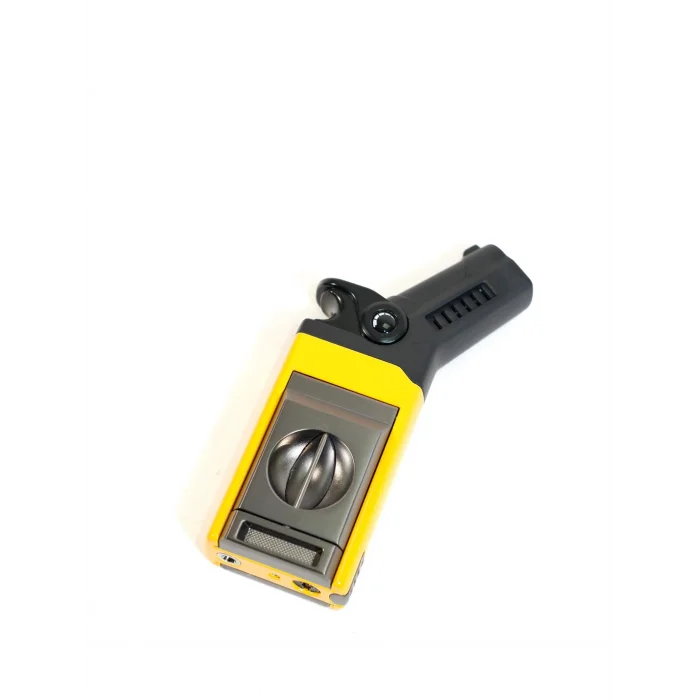Cohiba Sarı 3 Fonksiyonlu Tek Torch Puro Çakmak CCM0803 - Parmida